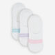 Three Pack White Trainer Liners - Image 1 - please select to enlarge image