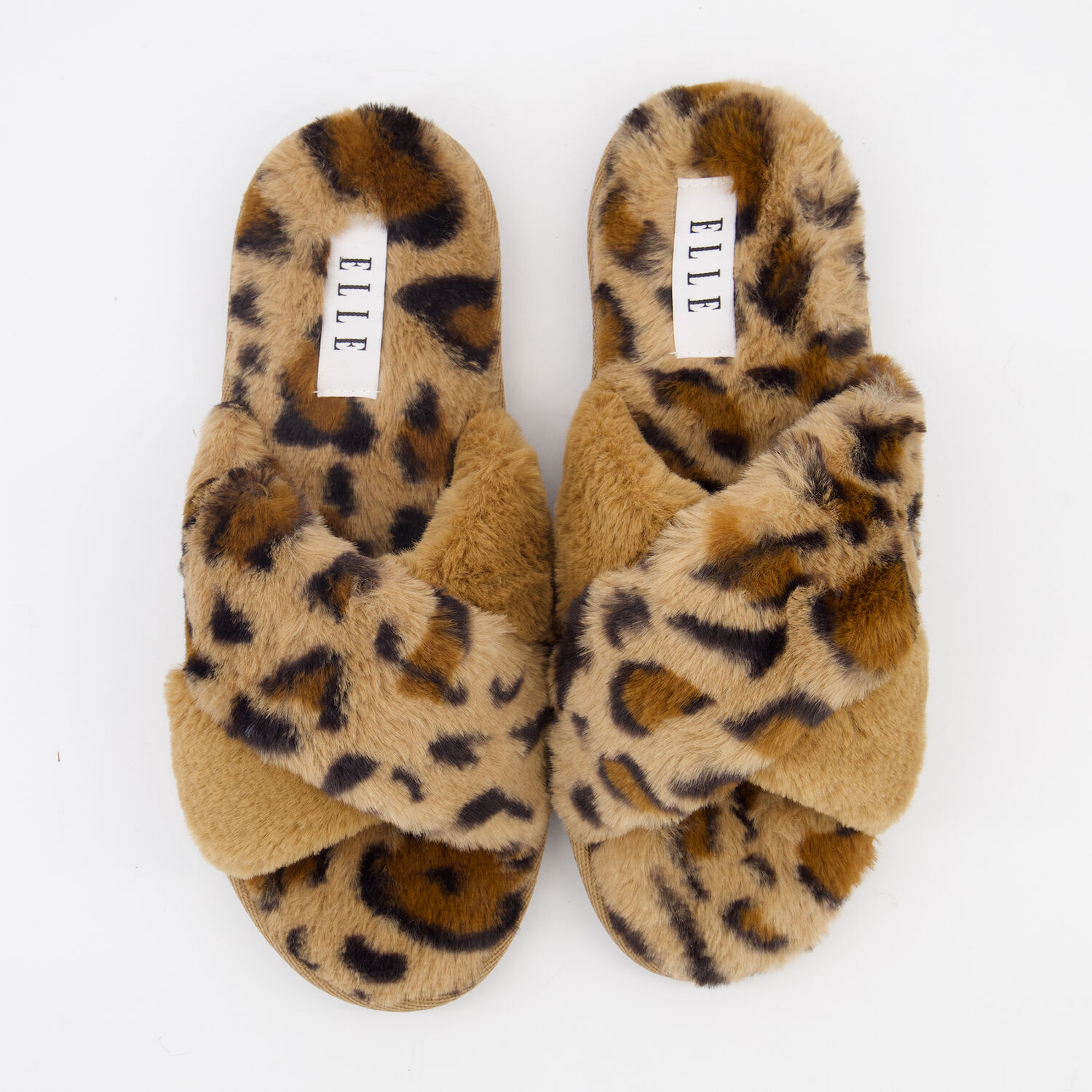 To Clean Fur Diy Faux Fur Slides Brown Leopard Pattern Faux Fur