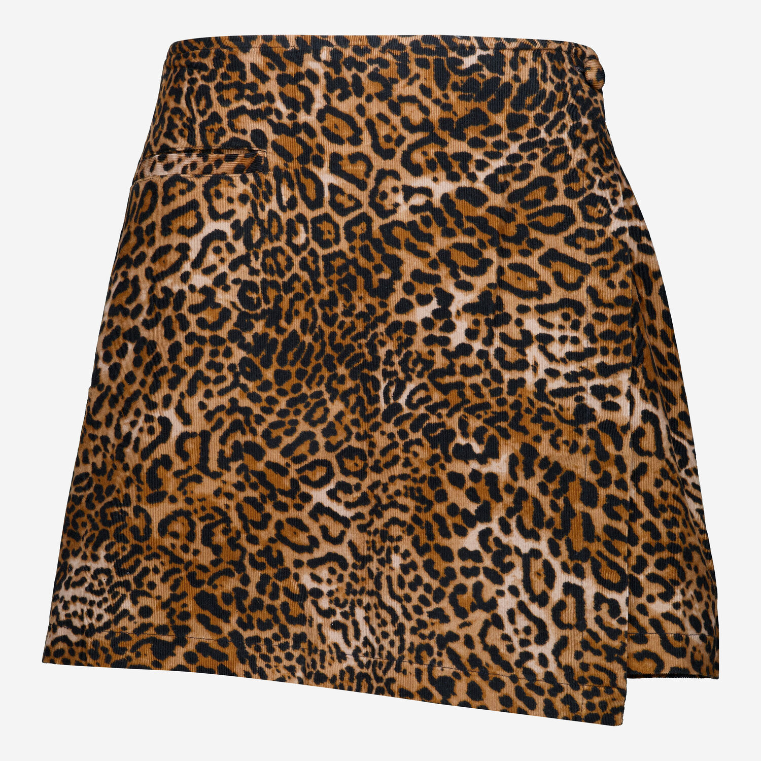 Brown Leopard Wrap Midi Skirt TK Maxx UK