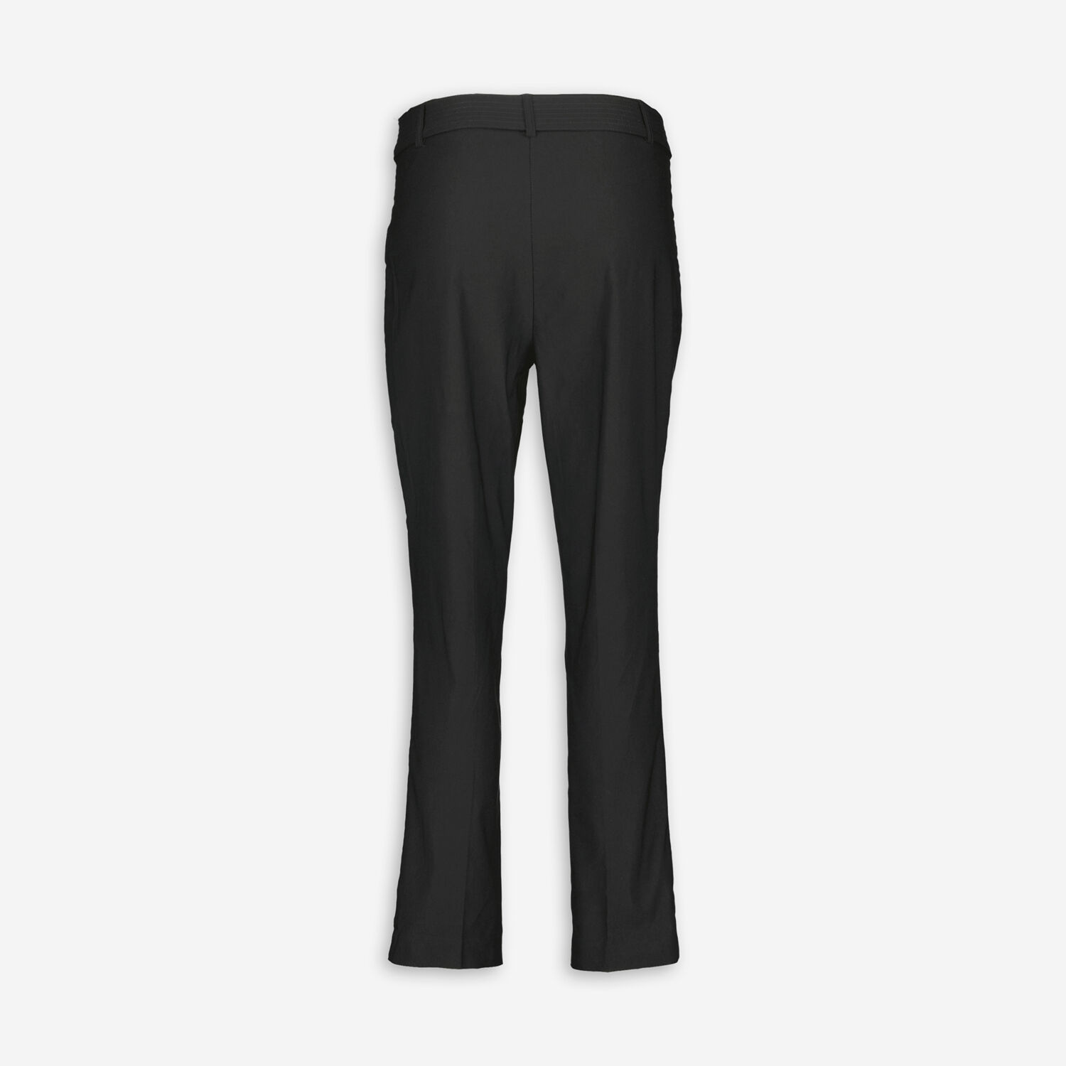 Black Belted Stretch Trousers - TK Maxx UK