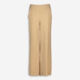 Brown Wide Leg Trousers  - Image 1 - please select to enlarge image