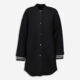 Black Wool Coat - Image 1 - please select to enlarge image