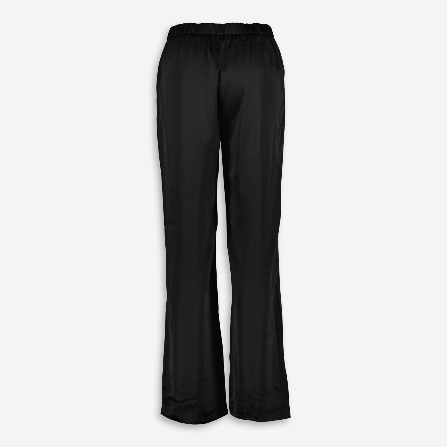 Black Satin Wide Leg Trousers - TK Maxx UK