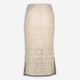 Taupe Crochet Midi Skirt  - Image 2 - please select to enlarge image