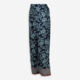 Navy & Blue Floral Trousers - Image 2 - please select to enlarge image