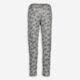 Grey Palm Print Joggers - Image 2 - please select to enlarge image