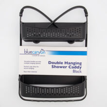 Black Flex Shower Caddy 60x30cm - TK Maxx UK