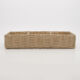 Grey Rattan Divided Tray 8x40cm - Image 1 - please select to enlarge image