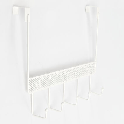 White Mesh Panel Hook Hanger 34x38cm - Image 1 - please select to enlarge image