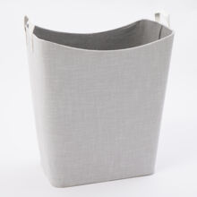 Grey Trina Laundry Hamper 60x53cm