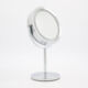 Silver Clara LED Mirror 33x20cm - Image 1 - please select to enlarge image