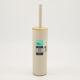 Beige Bamboo Lid Slimline Toilet Brush 37x8cm - Image 1 - please select to enlarge image