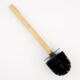 Black & Ash Wood Toilet Brush 37x9cm - Image 2 - please select to enlarge image
