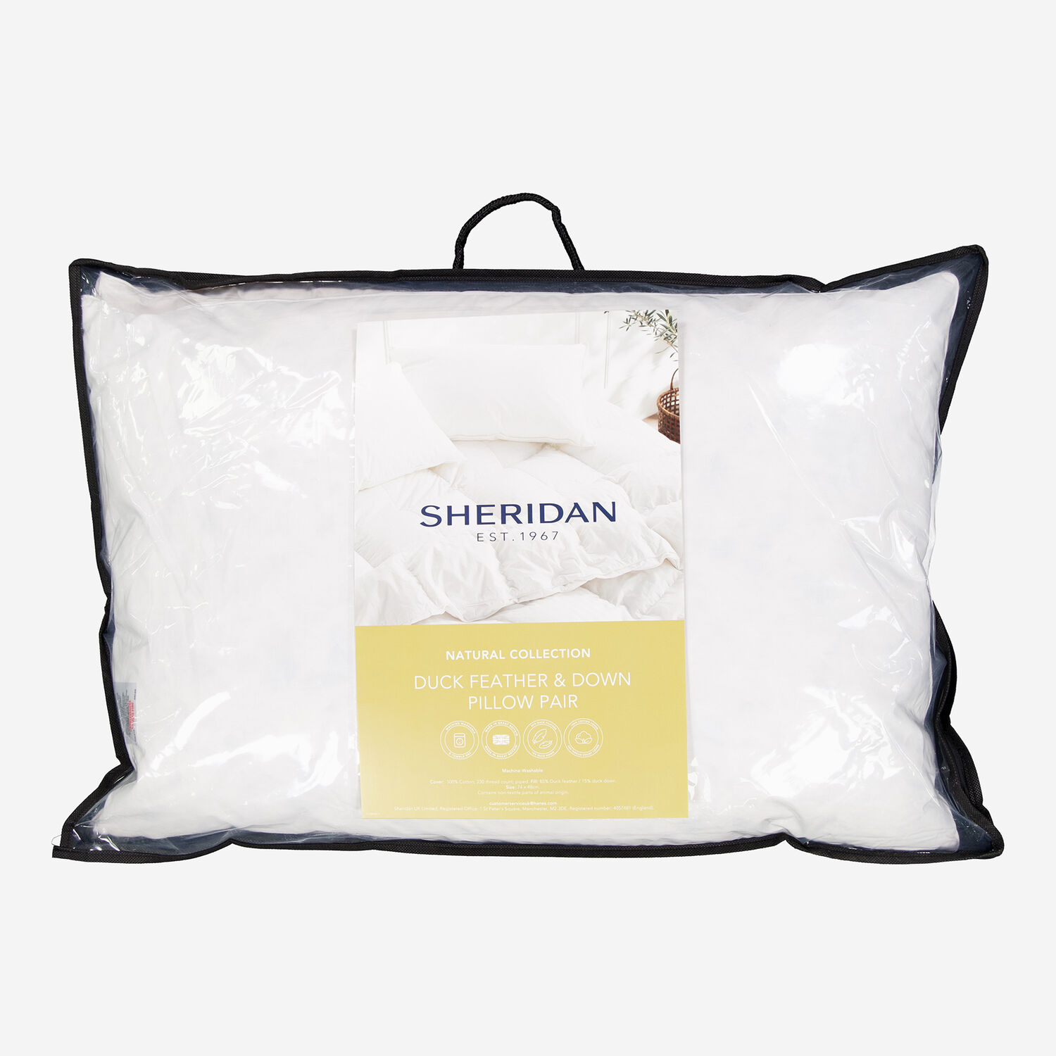 Pillow Pair Next Feather Pillows Duck Feather Pillow Pair Dunelm