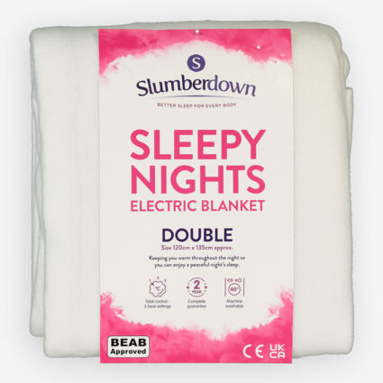 Double Sleepy Nights Electric Blanket - Image 1 - please select to enlarge image