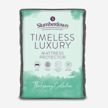 King White Timeless Luxury Mattress Protector