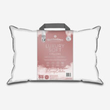 Two Pack Luxury Soft Pillows 75x50cm