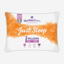 Two Pack White Soft As Sown Pillows