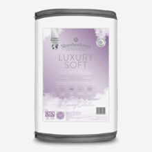 Single White Luxury Soft Duvet 10.5tog