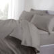 Grey Cotton Percale Pillowcase Pair - Image 1 - please select to enlarge image