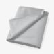 Double Dove Grey Sateen Flat Sheet 400TC - Image 2 - please select to enlarge image