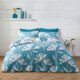 Double Teal Alma Duvet Set - Image 2 - please select to enlarge image
