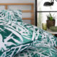 Single Green Bamboo Duvet Cover - Image 3 - please select to enlarge image