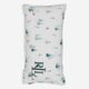 White Ski Pattern Outdoor Cushion 66x35cm - Image 1 - please select to enlarge image