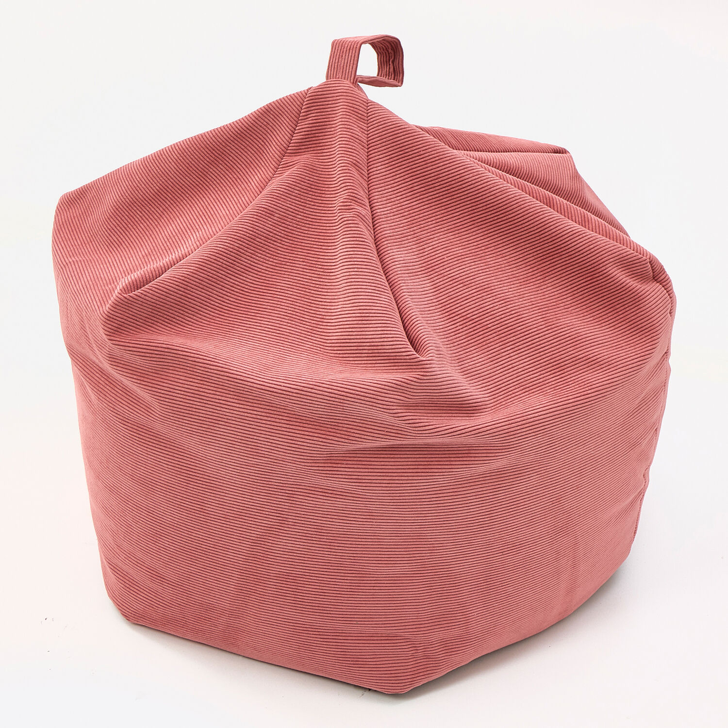 Berry Red Corduroy Bean Bag 45x70cm TK Maxx UK - Main Image