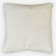 White Faux Fur Cushion 60x60cm - Image 1 - please select to enlarge image