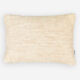 Beige Handloom Lattice Cushion 60x40cm - Image 1 - please select to enlarge image