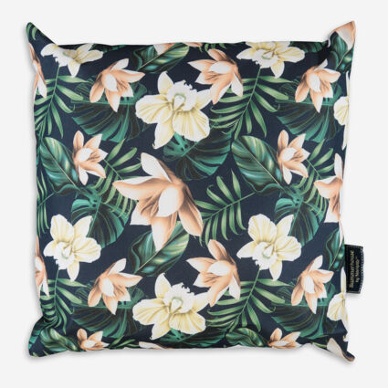 Multicolour Floral Cushion 45x45cm - Image 1 - please select to enlarge image