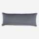 Grey Animal Pattern Velvet Cushion 91x35cm - Image 2 - please select to enlarge image
