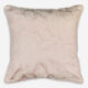 Pink Floral Patterned Cushion 40x40cm - Image 2 - please select to enlarge image
