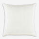 White & Pink Gathered Floral Cushion 40x40cm - Image 2 - please select to enlarge image