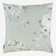 Sage Floral Patterned Cushion 60x60cm - Image 1 - please select to enlarge image
