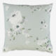 Sage Floral Patterned Cushion 60x60cm - Image 2 - please select to enlarge image