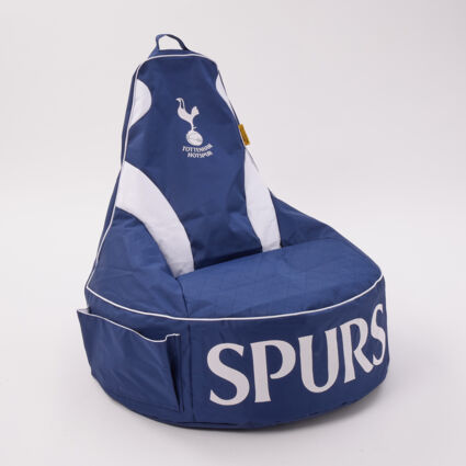 Blue & White Tottenham Hotspur Gaming Chair 90x70cm - Image 1 - please select to enlarge image