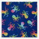 Navy Octopus Beach Towel 71x147cm - Image 2 - please select to enlarge image