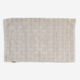 Light Grey Checkerboard Bath Mat 86x53cm - Image 1 - please select to enlarge image