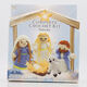 Five Piece Complete Nativity Crochet Kit  29x26cm - Image 1 - please select to enlarge image