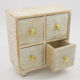 Beige Geo Cabinet 27x24cm - Image 1 - please select to enlarge image
