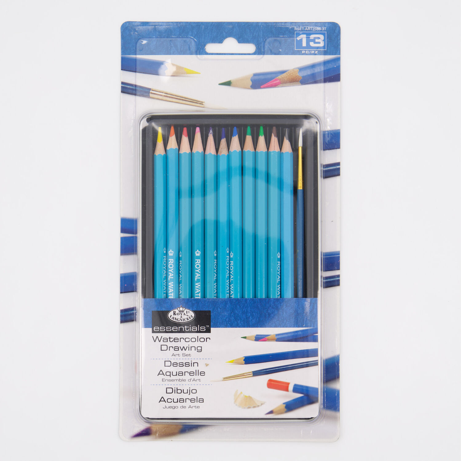 12 Piece Watercolour Pencils Set - TK Maxx UK