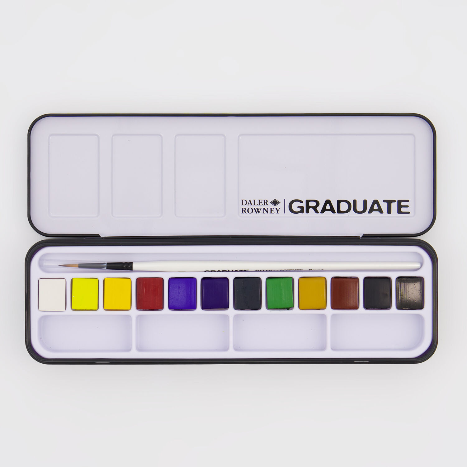 12 Piece Multicoloured Graduate Watercolour Set - TK Maxx UK