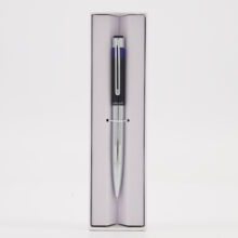 Silver London Bleu Ballpoint Pen