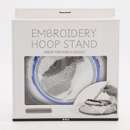 Multicolour Embroidery Hoop Stand set - Image 1 - please select to enlarge image