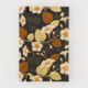Black & Gold Leaf Notebook  - Image 2 - please select to enlarge image
