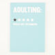 Blue A5 Adulting Would Not Recommend Notebook - Image 1 - please select to enlarge image