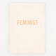 Nude Feminist Notebook  - Image 1 - please select to enlarge image