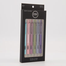 Six Pack Twin Ball Tip Gel Pens